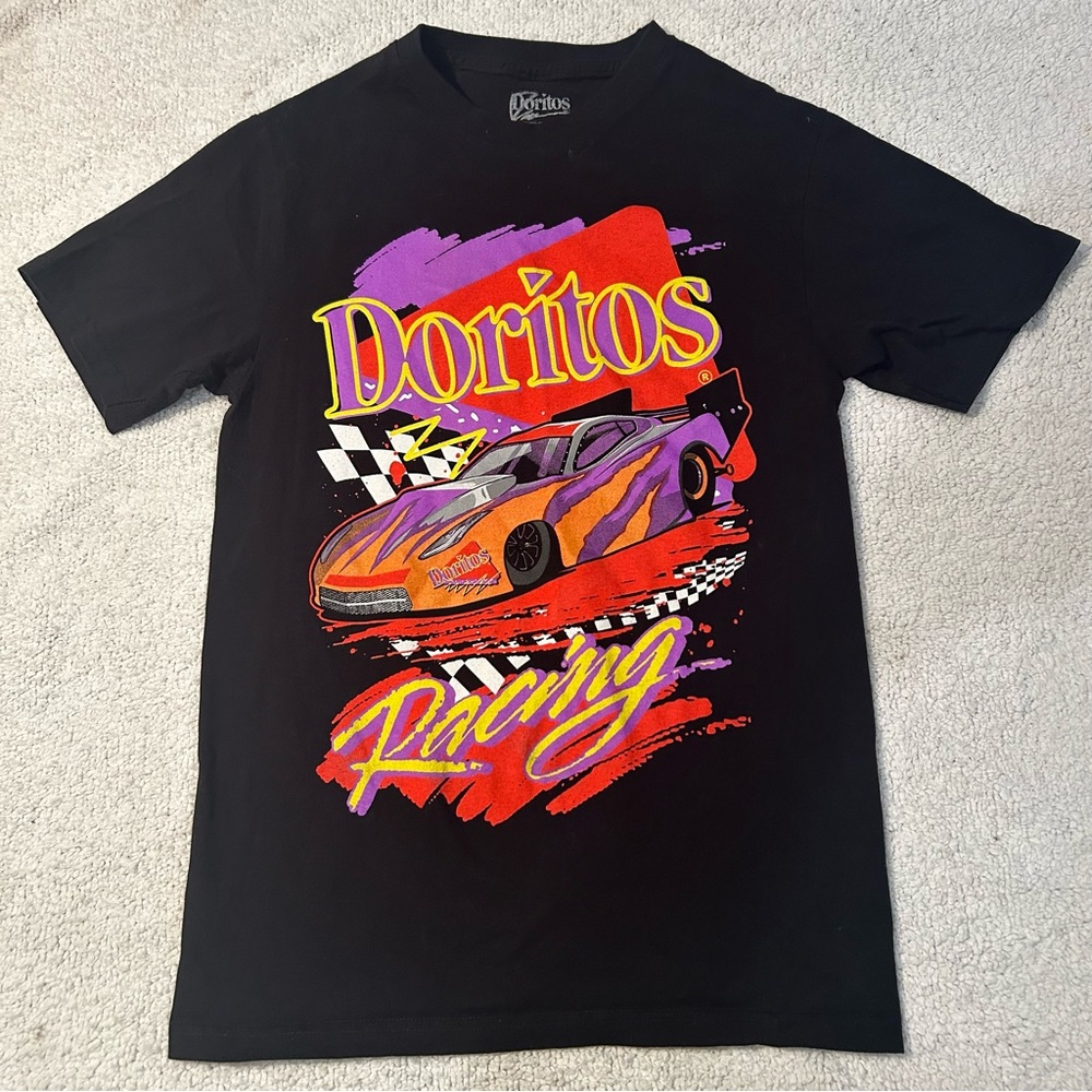 Doritos Racing t-shirt men’s small black cotton tee